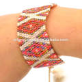 Neue Ankunft böhmische Schmucksache-Versorgungsmaterialien rote Farbe boho Armbänder wholesale böhmisches Armband